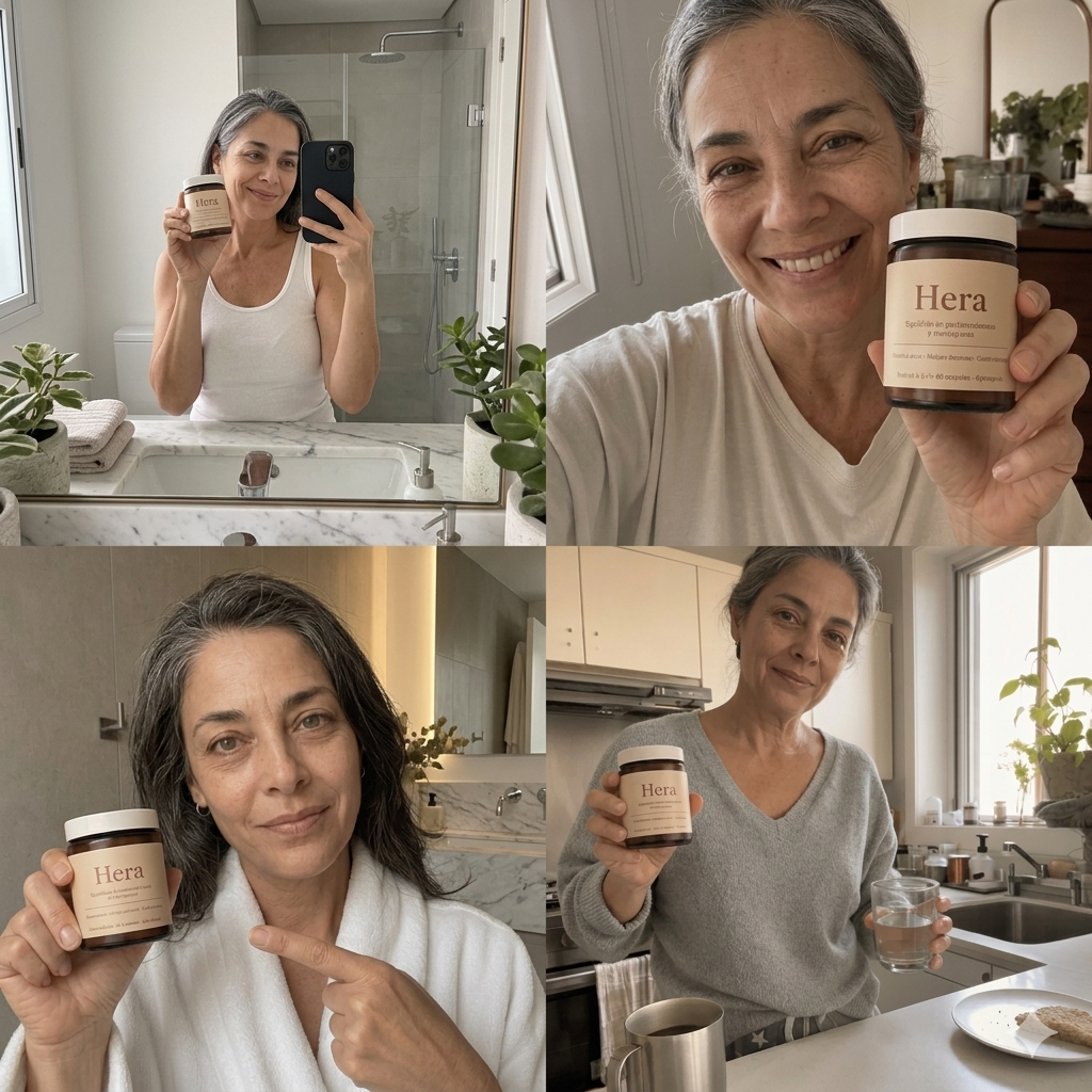 Hera™ | Alivia Sofocos, Insomnio y Ansiedad en Perimenopausia y Menopausia