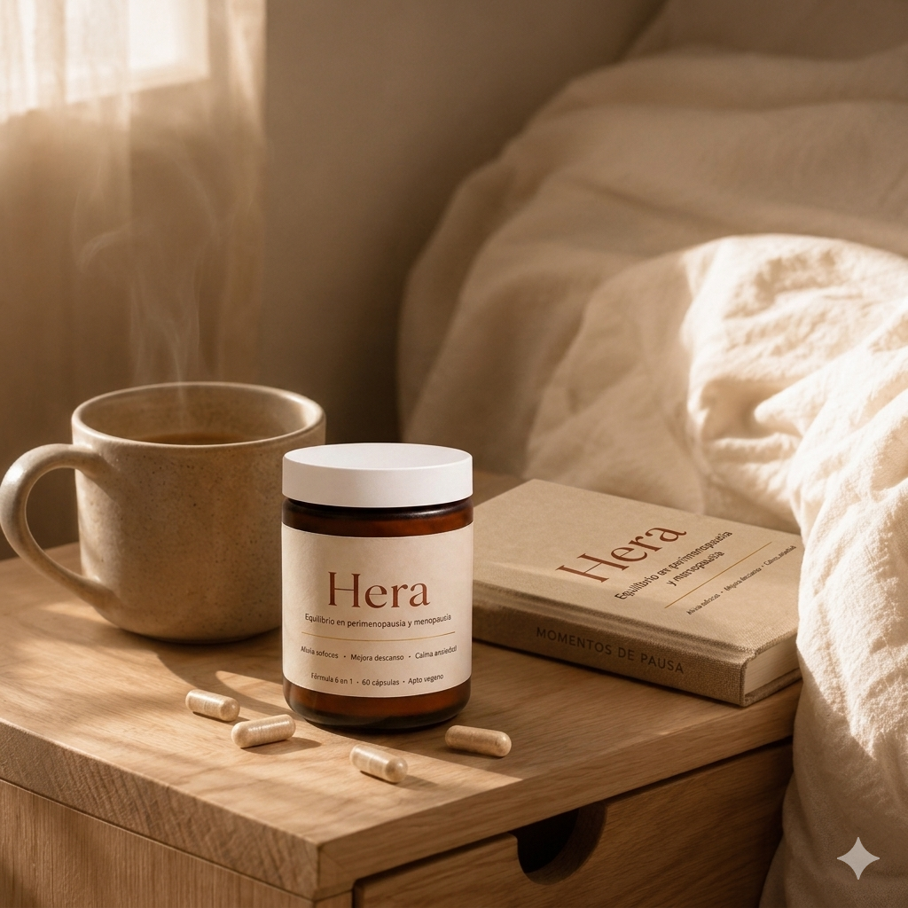Hera™ | Alivia Sofocos, Insomnio y Ansiedad en Perimenopausia y Menopausia