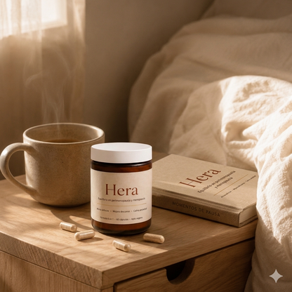Hera™ | Alivia Sofocos, Insomnio y Ansiedad en Perimenopausia y Menopausia