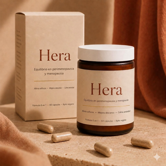 Hera™ | Alivia Sofocos, Insomnio y Ansiedad en Perimenopausia y Menopausia